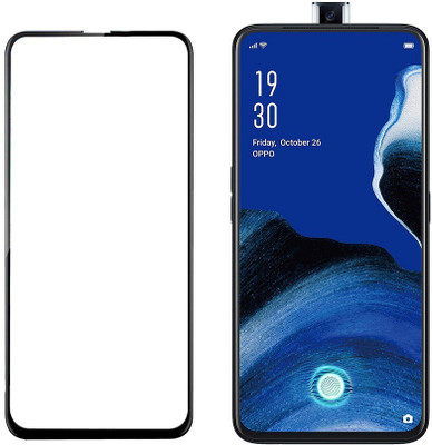 HOBBYTRONICS Edge To Edge Tempered Glass for OPPO Reno 2z, Oppo Reno2 F(Pack of 1)