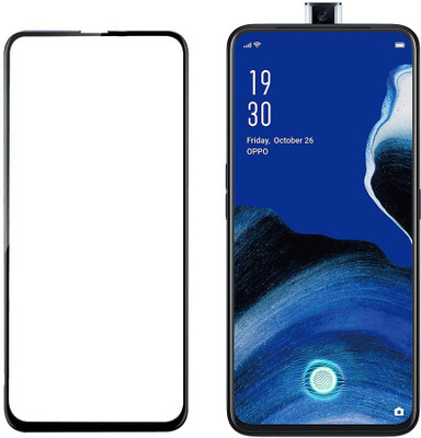 HOBBYTRONICS Edge To Edge Tempered Glass for OPPO Reno 2z(Pack of 1)