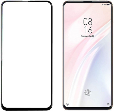 XRENGTH Edge To Edge Tempered Glass for Mi K20 Pro, Redmi 9T Pro(Pack of 1)