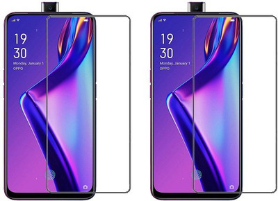 HOBBYTRONICS Tempered Glass Guard for OPPO K3(Pack of 2)