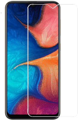 HOBBYTRONICS Tempered Glass Guard for Samsung Galaxy A20(Pack of 1)