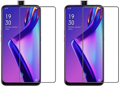 HOBBYTRONICS Tempered Glass Guard for OPPO K3(Pack of 2)