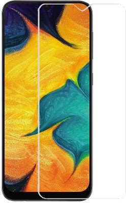 HOBBYTRONICS Tempered Glass Guard for Samsung Galaxy A30(Pack of 1)