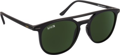 AISLIN Wayfarer, Round Sunglasses(For Men & Women, Green)