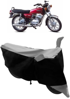 ABORDABLE Waterproof Two Wheeler Cover for Yamaha(RX 100, Grey, Black)