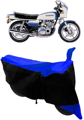 THE REAL ARV Two Wheeler Cover for Suzuki(GS, Blue, Black)