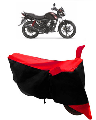 ABORDABLE Waterproof Two Wheeler Cover for Suzuki(Sling Shot Plus, Red, Black)