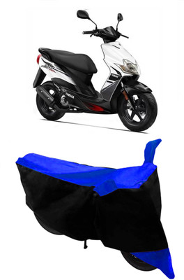 THE REAL ARV Two Wheeler Cover for Yamaha(Jog R, Blue, Black)