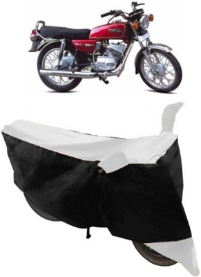 THE REAL ARV Two Wheeler Cover for Yamaha(RX 100, White, Black)