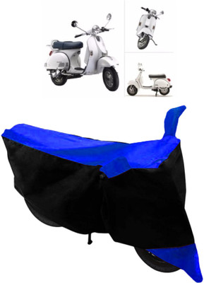 GANPRA Two Wheeler Cover for LML(Star Euro, Black, Blue)