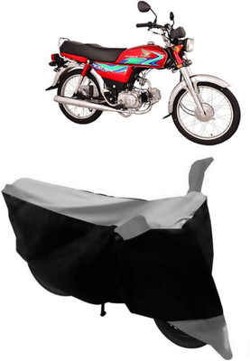 THE REAL ARV Waterproof Two Wheeler Cover for Honda(CD, Grey, Black)