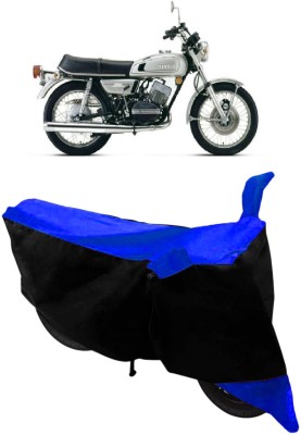 THE REAL ARV Two Wheeler Cover for Yamaha(RD 350, Blue, Black)