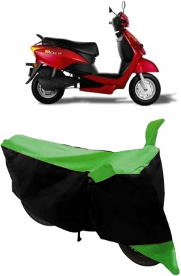 GANPRA Two Wheeler Cover for Indus(Yo EXL, Black, Green)