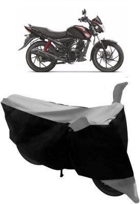 THE REAL ARV Two Wheeler Cover for Suzuki(Sling Shot Plus, Grey, Black)