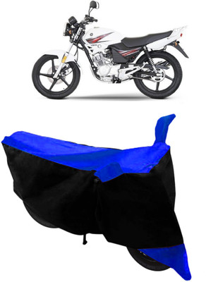 GANPRA Two Wheeler Cover for Yamaha(Libero, Black, Blue)