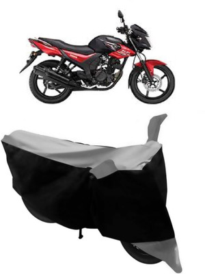 HEMSKAR Waterproof Two Wheeler Cover for Yamaha(SZ-RR, Grey, Black)
