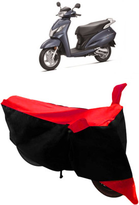 HEMSKAR Waterproof Two Wheeler Cover for Honda(Activa 125, Red, Black)