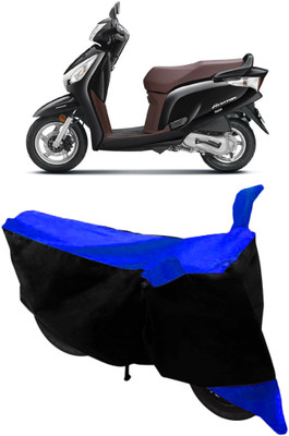 THE REAL ARV Two Wheeler Cover for Honda(Aviator, Blue, Black)
