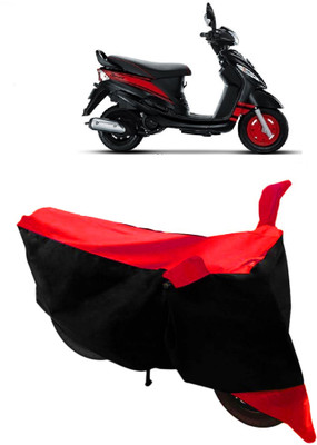 THE REAL ARV Two Wheeler Cover for Mahindra(Kine, Red, Black)
