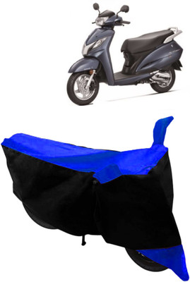 AutoGalaxy Waterproof Two Wheeler Cover for Honda(Activa 125, Blue, Black)