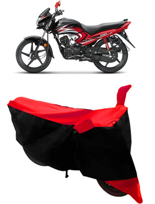 THE REAL ARV Waterproof Two Wheeler Cover for Honda(Dream Yuga, Red, Black)