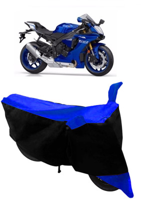 THE RAL ARV Waterproof Two Wheeler Cover for Yamaha(YZF R1, Blue, Black)