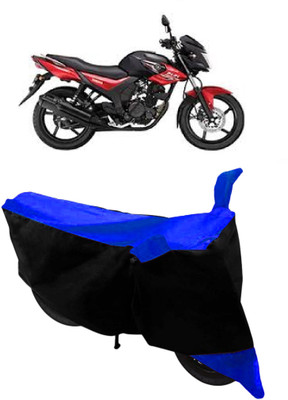 ABORDABLE Waterproof Two Wheeler Cover for Yamaha(SZ-RR, Blue, Black)