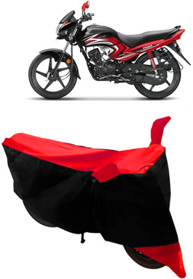 THE REAL ARV Two Wheeler Cover for Honda(Dream, Red, Black)