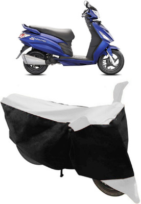 THE REAL ARV Two Wheeler Cover for Hero(Maestro Edge, White, Black)