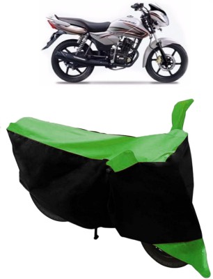 ABORDABLE Waterproof Two Wheeler Cover for TVS(Phoenix, Green, Black)