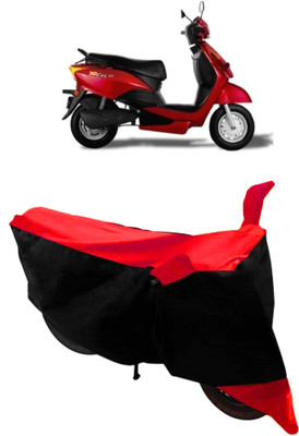 THE REAL ARV Two Wheeler Cover for Indus(Yo EXL, Red, Black)