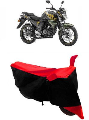 THE REAL ARV Two Wheeler Cover for Yamaha(FZ-S, Red, Black)