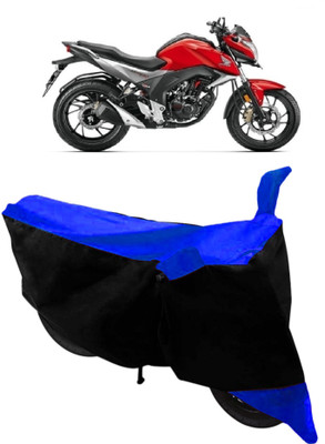 THE RAL ARV Waterproof Two Wheeler Cover for Honda(CB, Blue, Black)