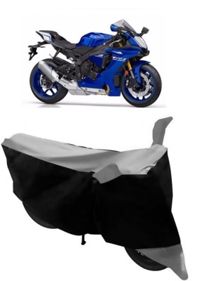 THE RAL ARV Waterproof Two Wheeler Cover for Yamaha(YZF R1, Grey, Black)