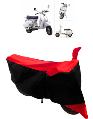 GANPRA Two Wheeler Cover for LML(Star Euro, Black, Red)