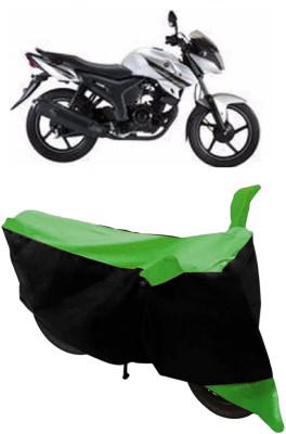 HEMSKAR Waterproof Two Wheeler Cover for Yamaha(SZ X, Green, Black)