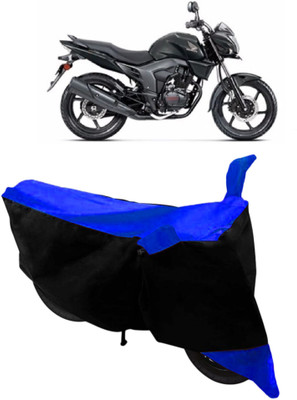 THE REAL ARV Two Wheeler Cover for Honda(Trigger, Blue, Black)
