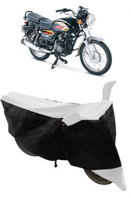 THE REAL ARV Waterproof Two Wheeler Cover for TVS(Max 4R, White, Black)