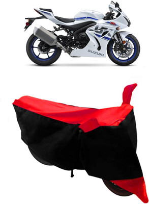 THE REAL ARV Waterproof Two Wheeler Cover for Suzuki(GSX, Red, Black)