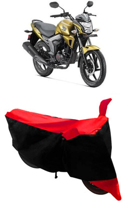 HEMSKAR Waterproof Two Wheeler Cover for Honda(CB Trigger, Red, Black)