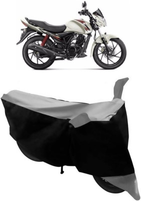 THE REAL ARV Waterproof Two Wheeler Cover for Suzuki(Sling, Grey, Black)