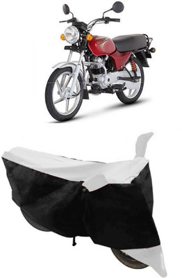 THE REAL ARV Two Wheeler Cover for Bajaj(Boxer, White, Black)
