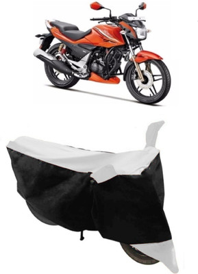 HEMSKAR Waterproof Two Wheeler Cover for Hero(Xtreme Sports, White, Black)
