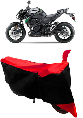THE REAL ARV Waterproof Two Wheeler Cover for Kawasaki(Z800, Red, Black)
