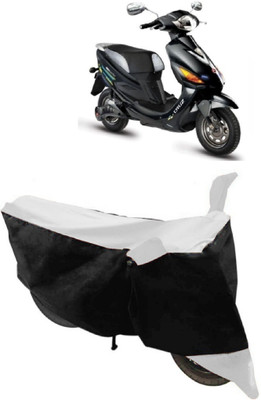 GANPRA Two Wheeler Cover for Hero(Electric Cruz, Black, White)