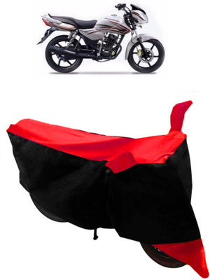 THE REAL ARV Two Wheeler Cover for TVS(Phoenix, Red, Black)