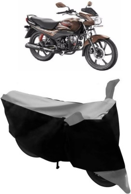 THE REAL ARV Two Wheeler Cover for Hero(Passion, Grey, Black)