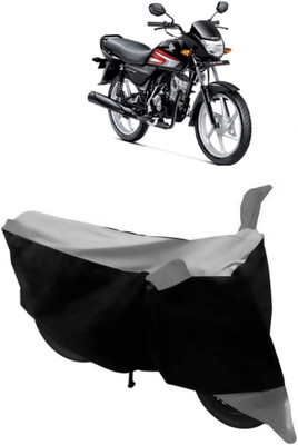 THE REAL ARV Two Wheeler Cover for Honda(CD 110 Dream, Grey, Black)