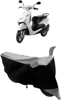 ABORDABLE Two Wheeler Cover for Indus(Yo Xplor, Grey, Black)