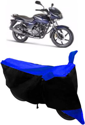THE RAL ARV Waterproof Two Wheeler Cover for Bajaj(Pulsar 150, Blue, Black)